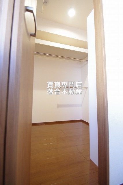収納　便利なウォークインクローゼット♪