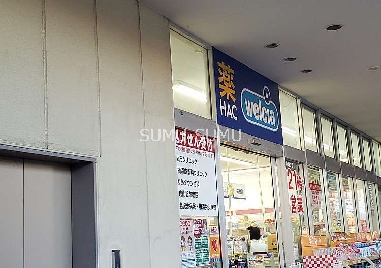 ドラックストア　ハックドラッグライフガーデン綱島店（ドラッグストア）まで440m