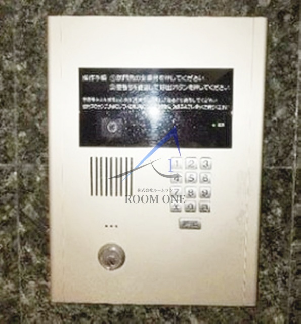 セキュリティ　オートロックです。