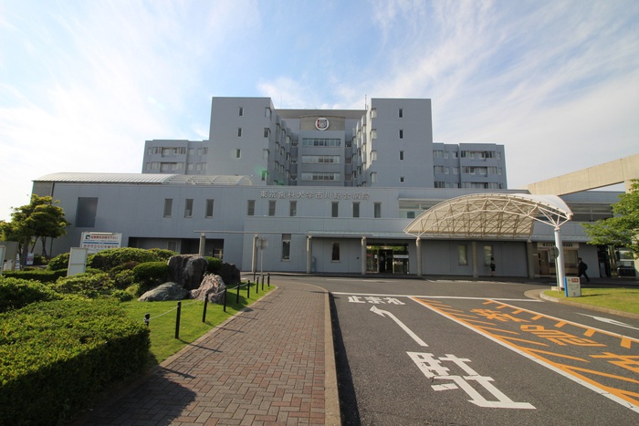 病院　市川総合病院（病院）まで750m