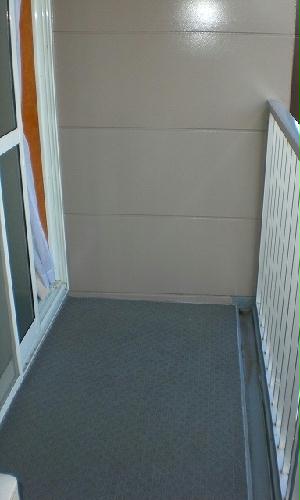 バルコニー　同タイプ部屋の写真となり設備等は現況と異なる場合があります。