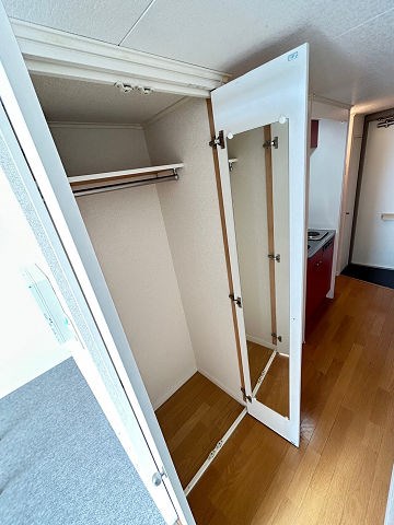 収納　十分な収納スペースがあります