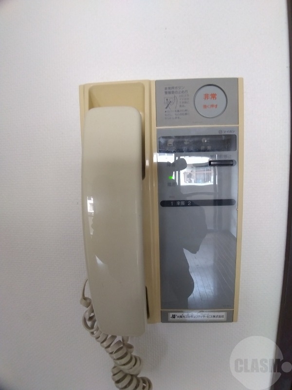セキュリティ　モニター付きインターフォン