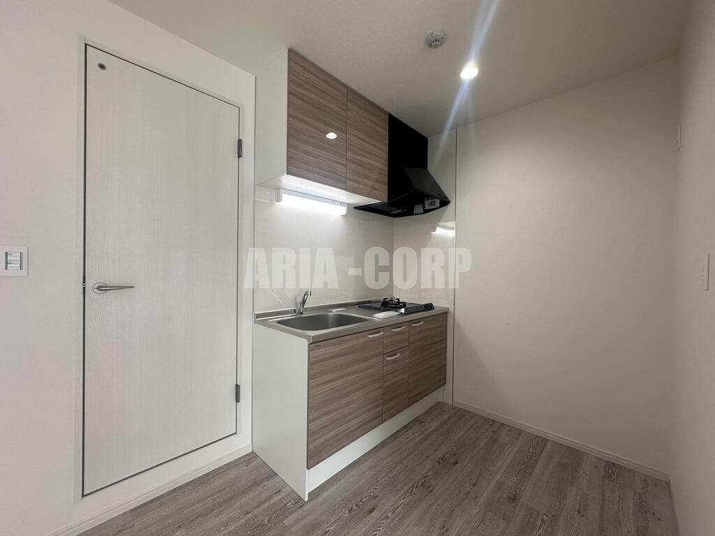 キッチン　2口コンロ付きのシステムキッチン♪