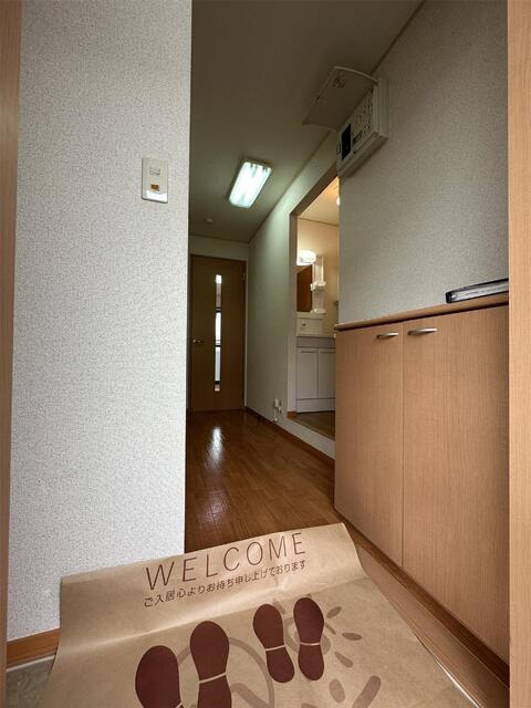 玄関　２０２号室の写真となります。