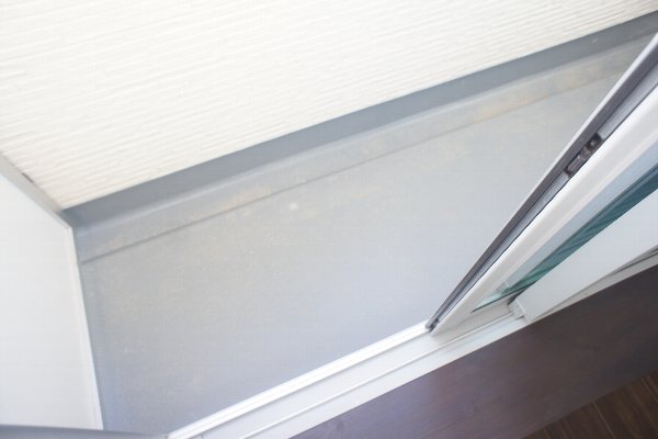 バルコニー　外からの目が気にならないバルコニーで洗濯物が干せます