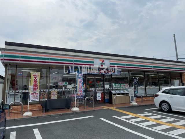 コンビニ　セブンイレブン川越大袋新田店（コンビニ）まで437m