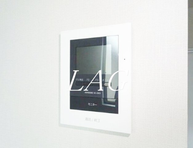 セキュリティ　モニター付インターホンです。