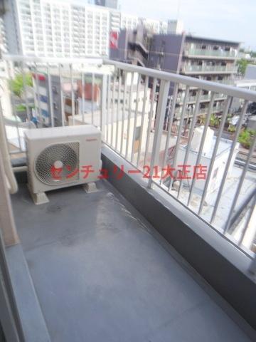 バルコニー　南向き