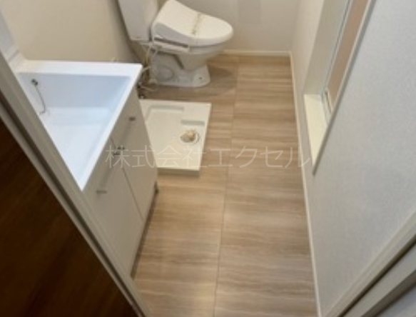 トイレ　温水洗浄便座付きのトイレ♪