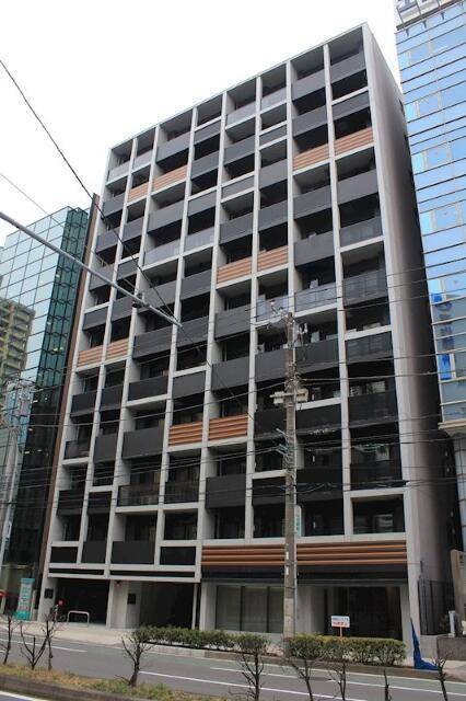 建物外観　外観タイル張りです