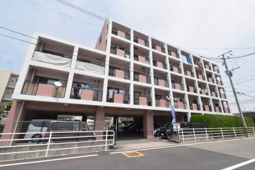 建物外観　★人気の原北小・原北中校区★室見駅までは徒歩６分♪ピンク色の