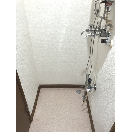 洗面設備　洗濯機置き場