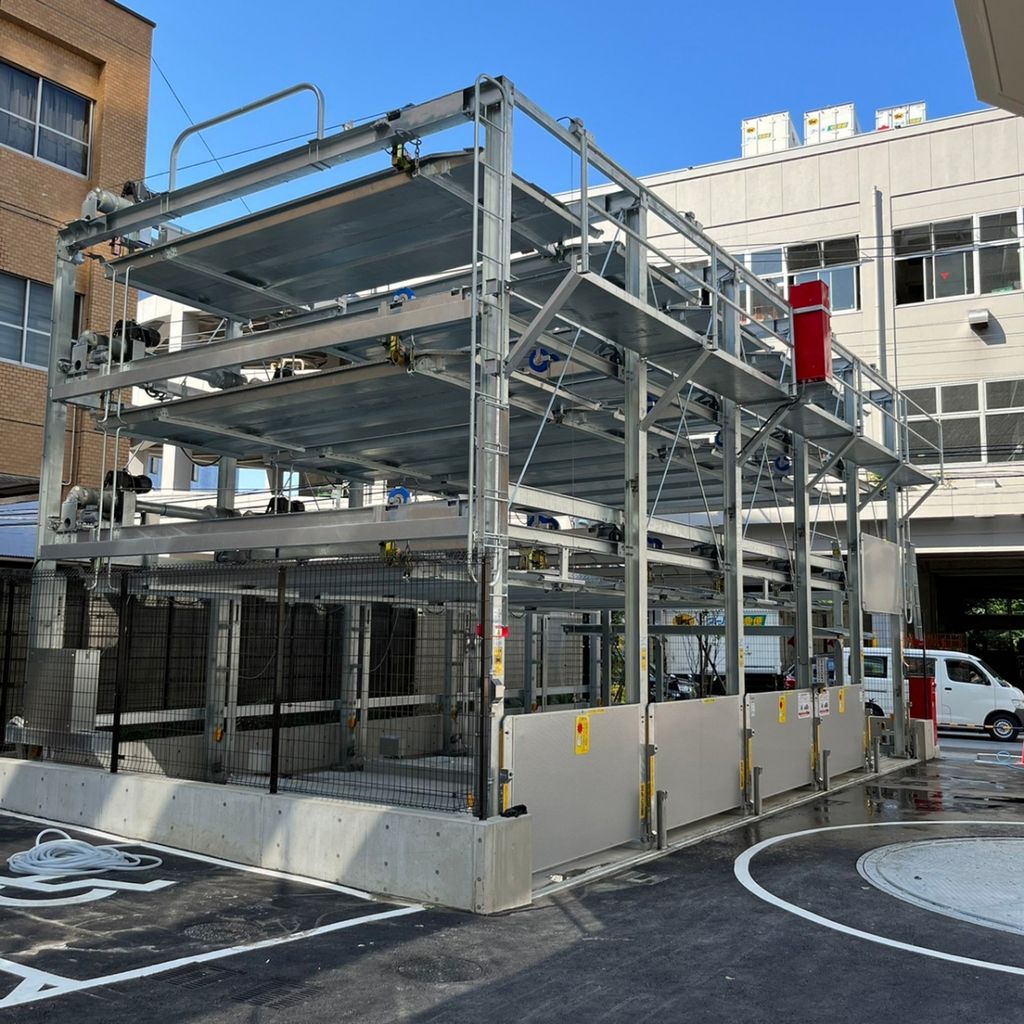 駐車場　眺望