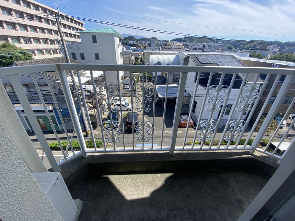 バルコニー　東南向きの角部屋