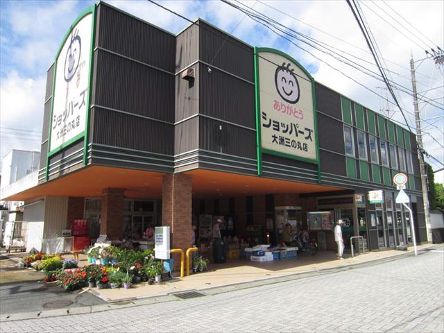 スーパー　ショッパーズ大洲三の丸店（スーパー）まで290m