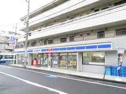 コンビニ　ローソン 羽田四丁目店（コンビニ）まで103m