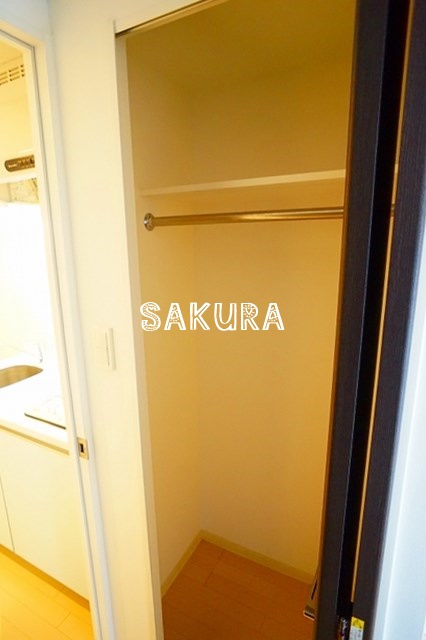 収納　お荷物の多い方でも安心のクローゼット付き♪