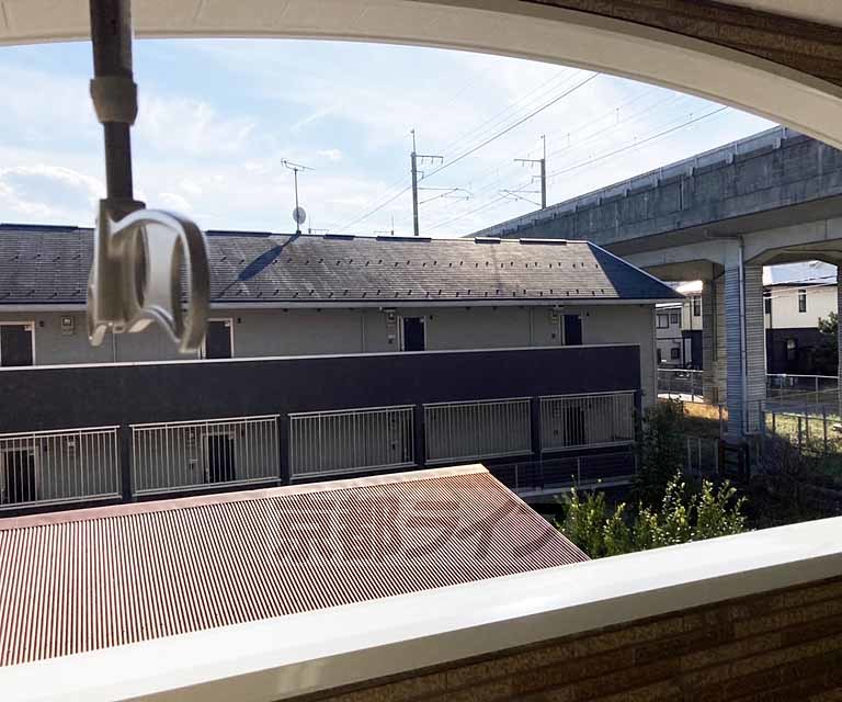 眺望　駅も遠くない～！