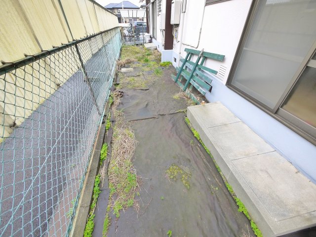 庭　お庭の付いた物件です