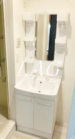 洗面設備　洗面台です。