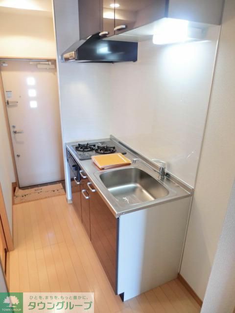 キッチン　嬉しい２口システムキッチンです。