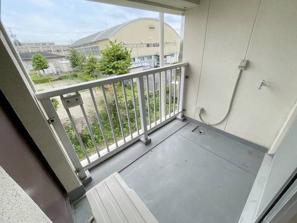 バルコニー　ビレッジハウスの同一物件・同一タイプの間取りの写真です