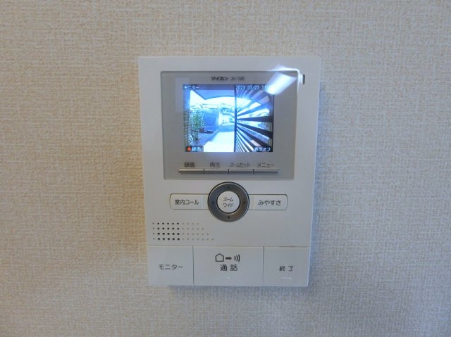 セキュリティ　防犯対策に有効なカメラ付きインターホン！録画機能が付いている