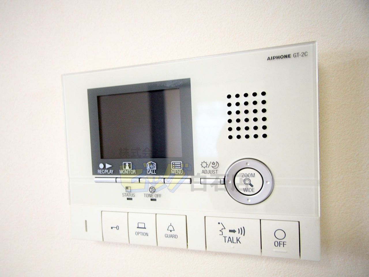 セキュリティ　モニター付きインターホン完備しています♪