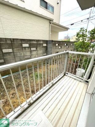 バルコニー　庭