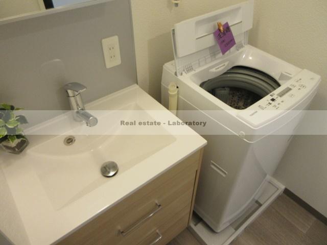 洗面設備　家具家電有料レンタル