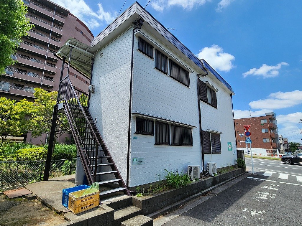 建物外観　第３田中ハイツ　１フロアー２世帯　ＮＴＴインターネット接続可