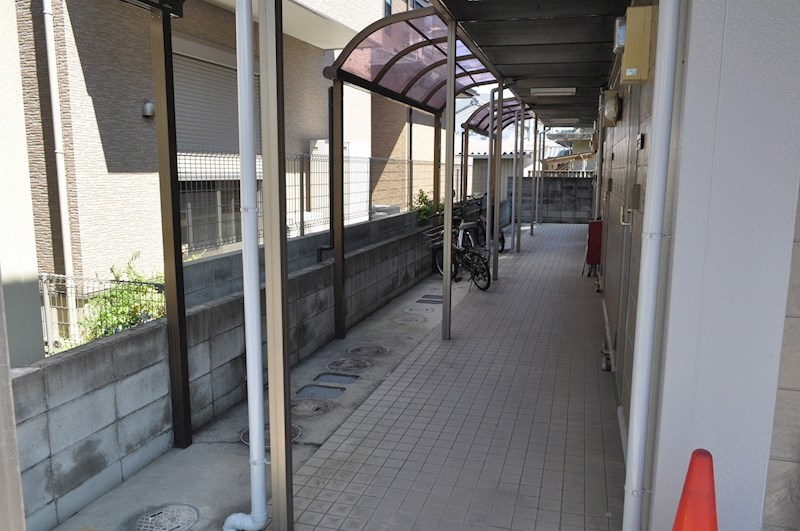 駐車場　駐輪場です