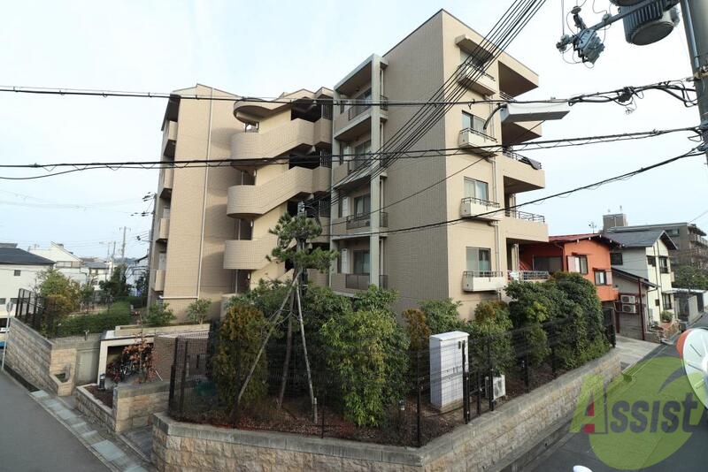 建物外観　芦屋市松ノ内町「メゾン芦屋川」
