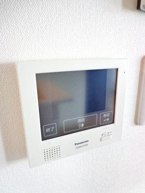 セキュリティ　モニター付きインターホンです♪