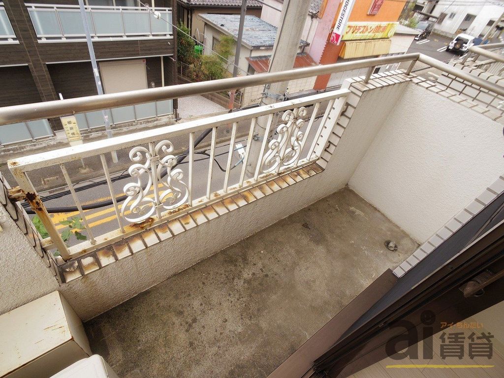 バルコニー　※別号室写真です。