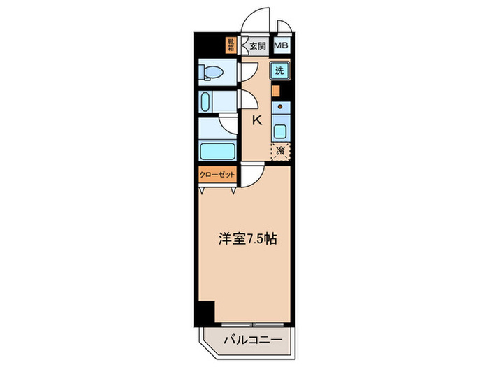 RESIDENCE 大鳥居の間取り写真