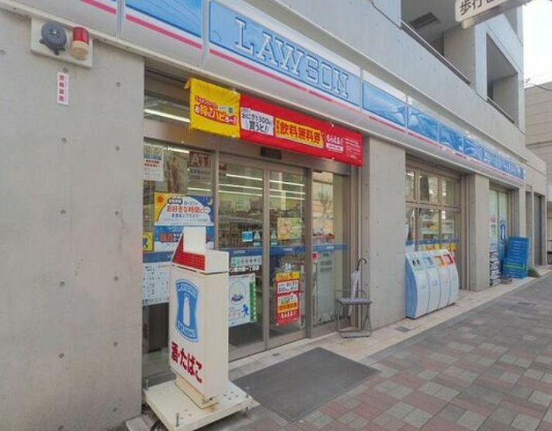 コンビニ　ローソン 新大橋一丁目店（コンビニ）まで342m