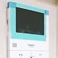 セキュリティ　モニター付きインターホンです。