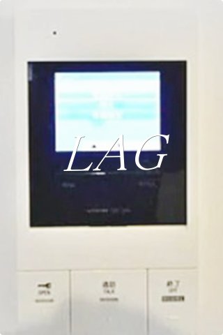 セキュリティ　モニター付インターホンです。