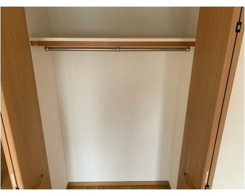 収納　お荷物の多い方でも安心のクローゼット付き♪