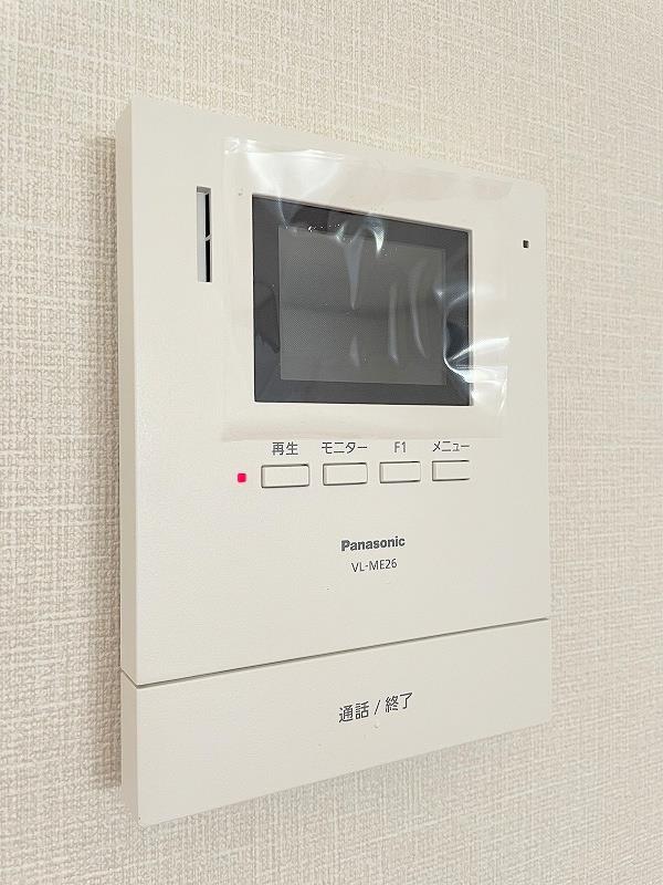 セキュリティ　室内インターホン（モニター付き）