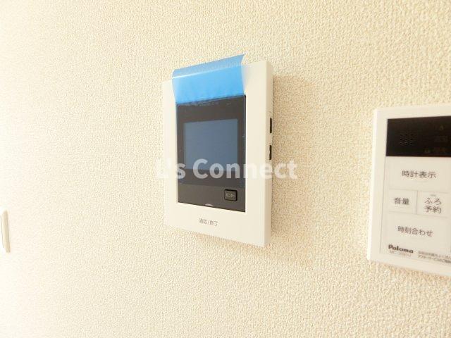 セキュリティ　突然の来客もＴＶモニターホンでしっかり確認。