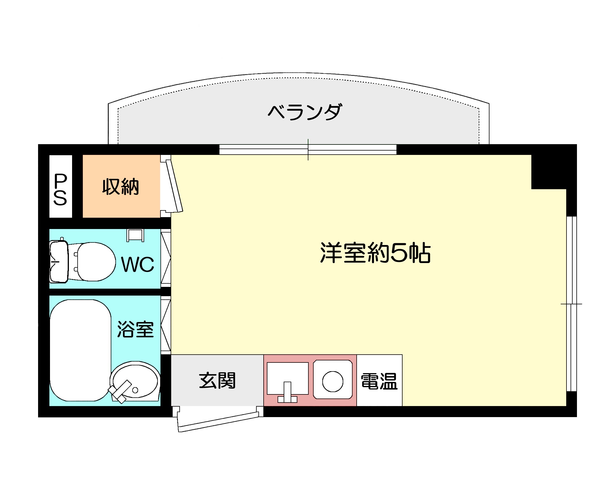 有馬パレス千林の間取り写真