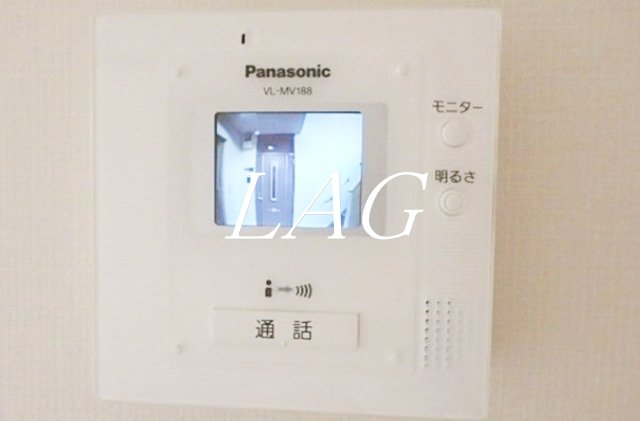 セキュリティ　モニター付インターホンです。