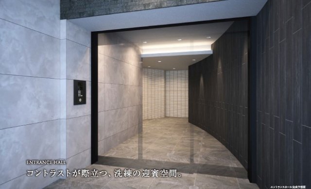 エントランス　完成パース