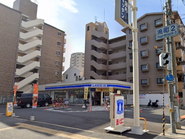 コンビニ　ローソン平野西六丁目店（コンビニ）まで196m