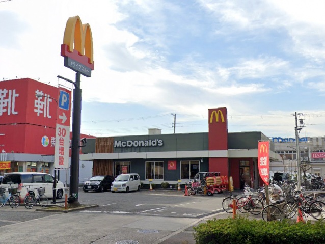 飲食店　マクドナルド内環喜連店（飲食店）まで505m
