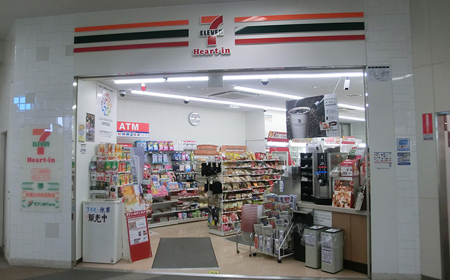 コンビニ　セブンイレブンハートインJR須磨海浜公園駅内店（コンビニ）まで274m