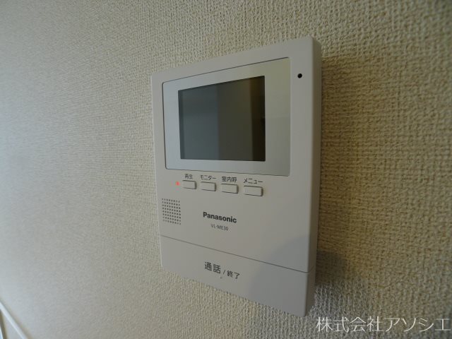 セキュリティ　モニター付きインターホン